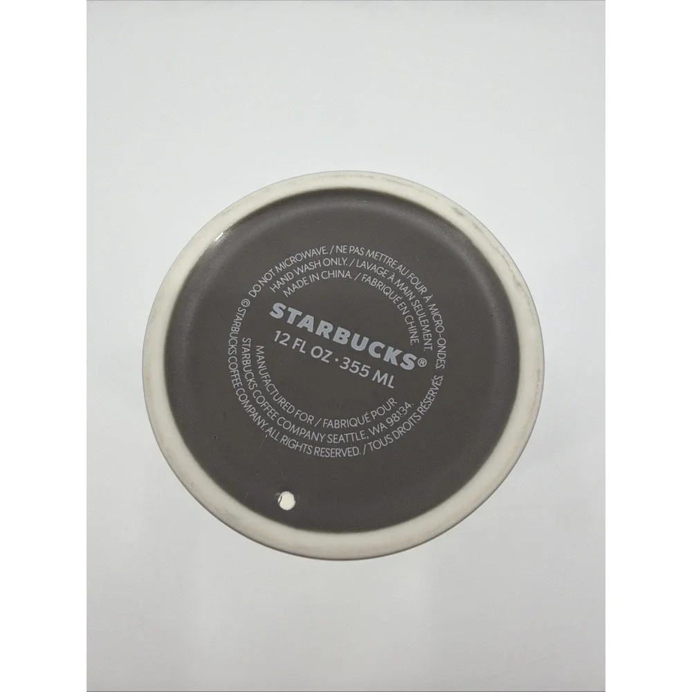 Starbucks Times Square  Cup 12 Oz NYC Ceramic Tumbler Limited Edition